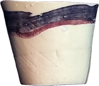 Becher in Violett
